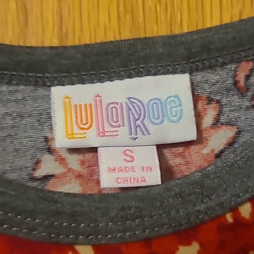Lularoe Sunflower Randy Size Small - Picture 2 of 3